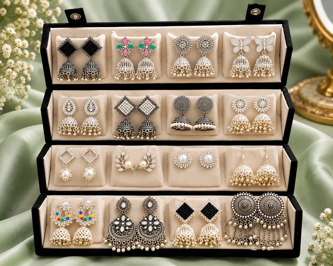 Signature 16 PCS Earring Box